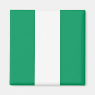 Imán zNG001 NIGERIA, Bandera ondulante, África, Fridge