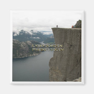Imán zNO100 LYSEFJORDEN PREIKESTOLEN, Noruega, Fridge