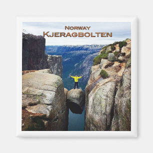 Imán zNO106 KJERAGBOLTEN, Noruega, Fridge