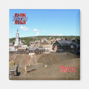 Imán zNO164 RØROS, Noruega, Europa, Fridge