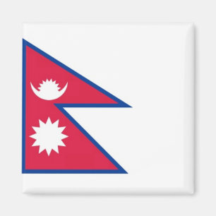 Imán zNP001 Nepalese FLAG Nepal, Fridge