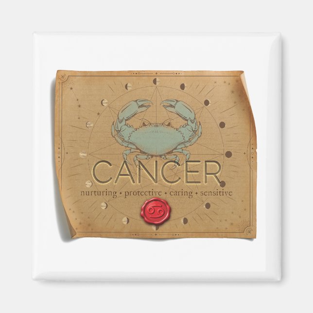 Imán ZODIAC - Cancer - Magnet (Frente)