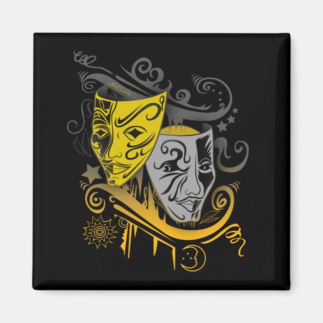 Imán Zodiac - Gemini (Frente)