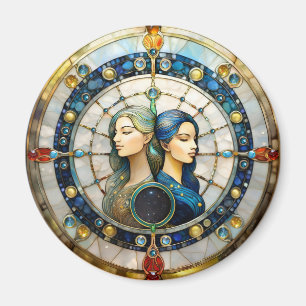 Imán Zodiac - Gemini Los Gemelos