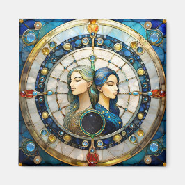 Imán Zodiac - Gemini Los Gemelos