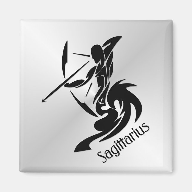 Imán Zodiac Sagittarius (Frente)