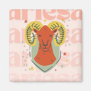 Imán Zodiaco Aries