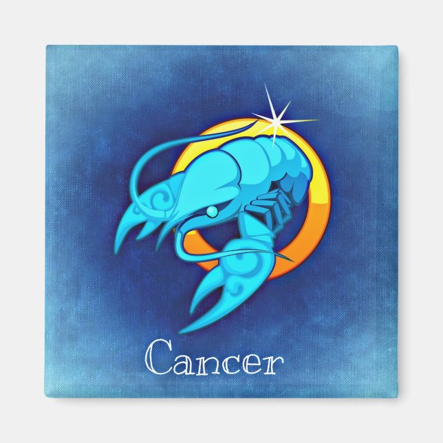 imán zodiaco canceroso (Frente)