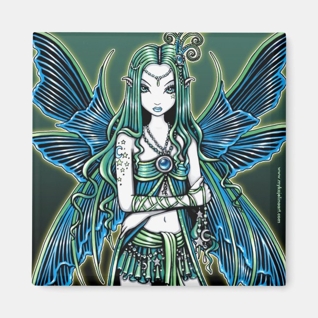 Imán "Zoe" Fairy Art Magnet (Frente)