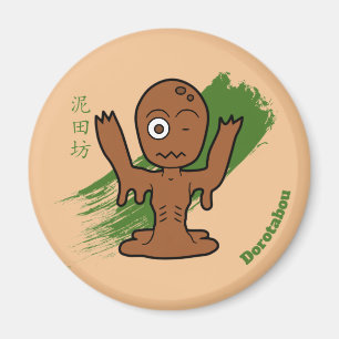 Imán Zombi japonés Yokai del fango de Dorotabo-