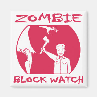 Imán Zombie Block Watch Magnet