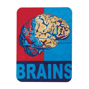 Imán Zombie Brain