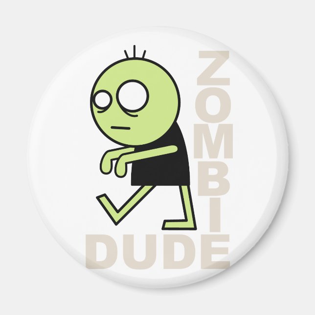 Imán Zombie Dude (Frente)