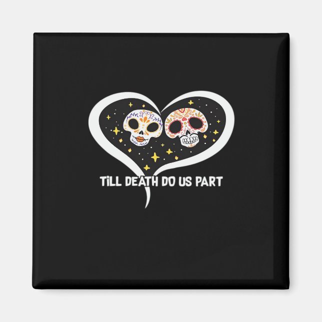 Imán Zombie en cementerio - Hasta que la muerte nos sep (Frente)