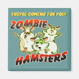 IMÁN ZOMBIE HAMSTERS