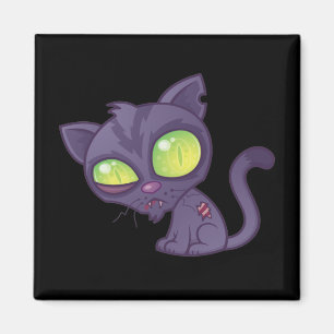 Imán Zombie Kitty