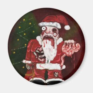 Imán Zombie Santa Magnet