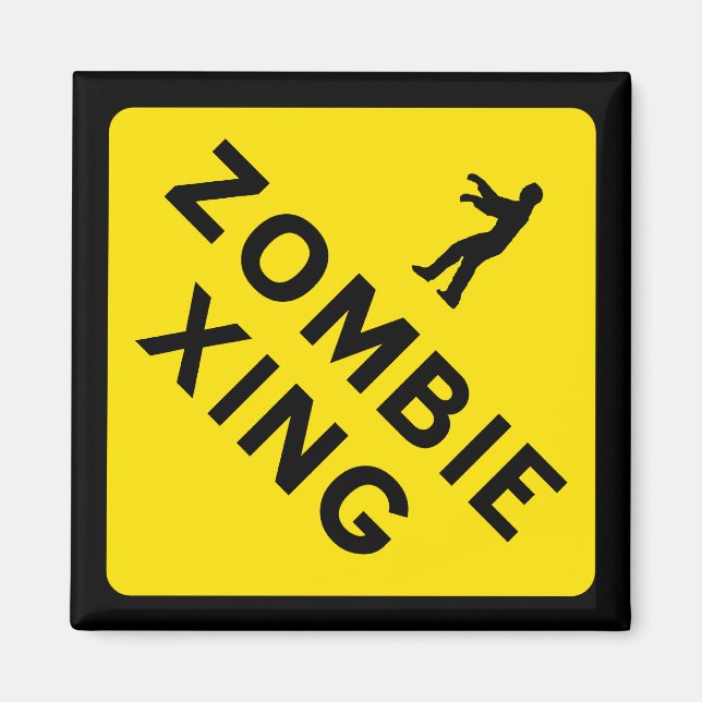 Imán Zombie Xing Magnet (Frente)