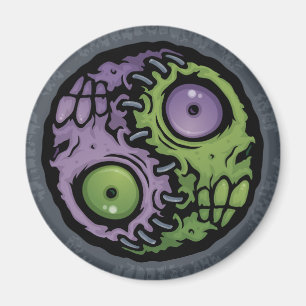 Imán Zombie Yin-Yang