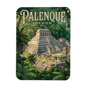 Imán Zona Arqueológica de Palenque México