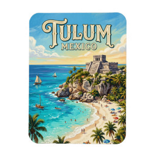 Imán Zona Arqueológica de Tulum México