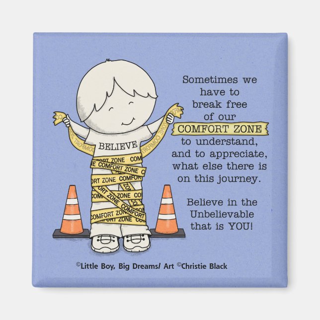 Imán Zona de confort (Frente)