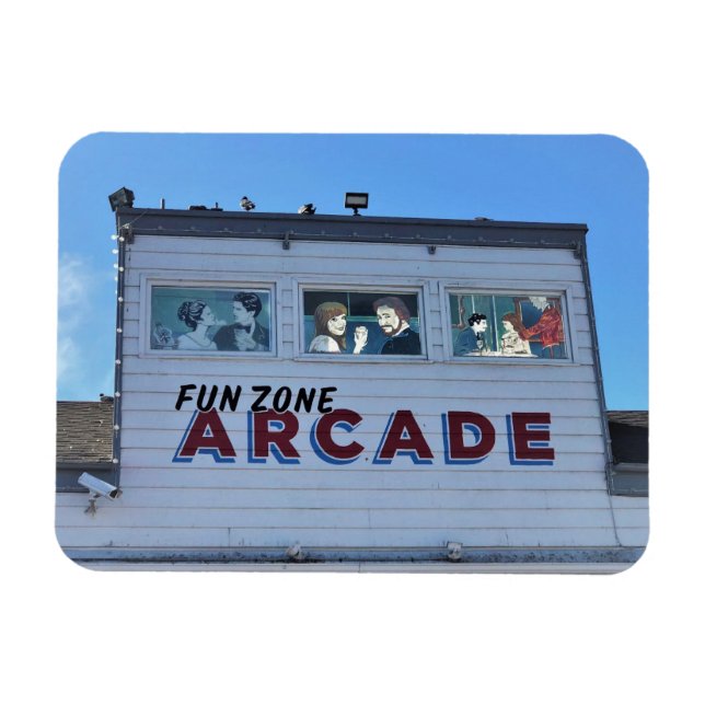 Imán Zona de diversión de Balboa, Newport Beach, Califo (Horizontal)