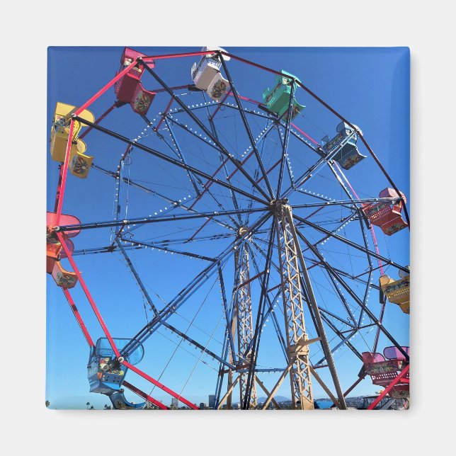 Imán Zona de diversión de Balboa, Newport Beach, Califo (Frente)