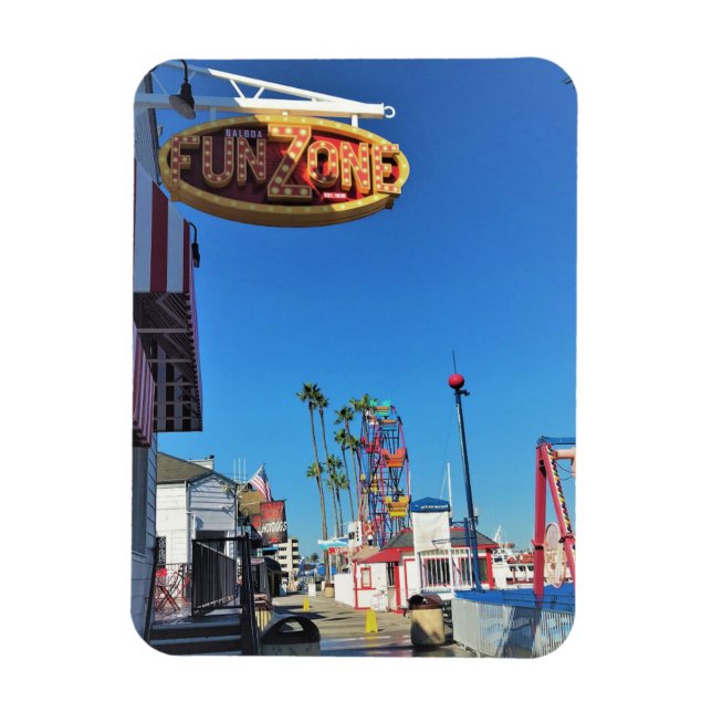 Imán Zona de diversión de Balboa, Newport Beach, Califo (Vertical)