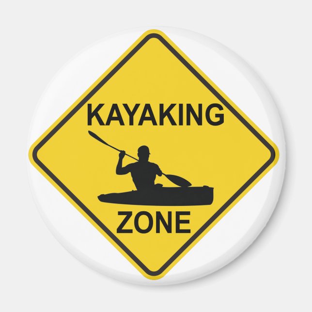 Imán Zona de Kayak (Frente)