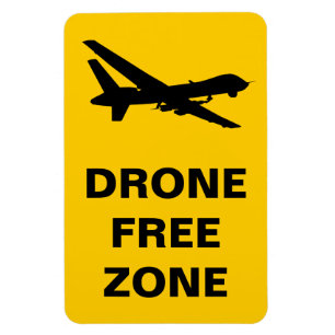 Imán Zona libre de drones