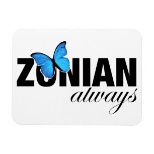 Imán Zónico siempre con mariposa