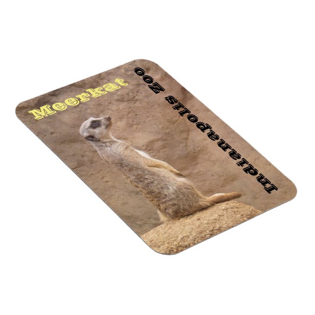 Imán Zoológico de Meerkat Indianapolis (Lado Derecho)