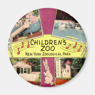 Imán Zoológico infantil, Zoológico de Bronx, Nueva York