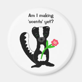 Imán Zorrillo Adorable Con Frase