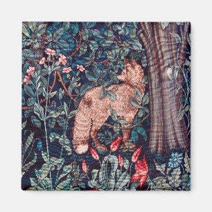 Imán Zorro en el Bosque, William Morris