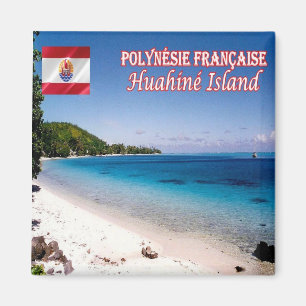 Imán zPF010 HUAHIINE ISLAND, Frenc Polynesia, Fridge