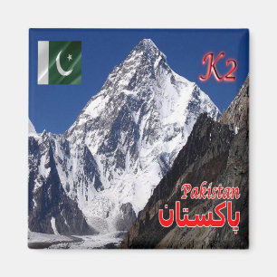 Imán zPK008 PEAK K2, Pakistán, Asia, Fridge