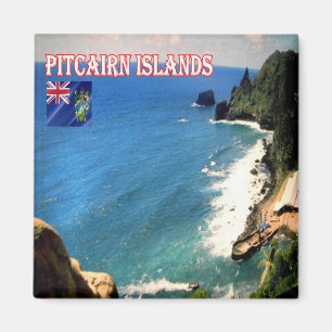 Imán zPN006 ISLAS PITCAIRN, Pitcairnlandn, Fridge