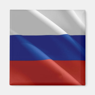 Imán zRU002 RUSO ondeando BANDERA RUSIA, nevera