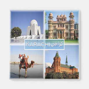Imán zSA007 KARACHI, Arabia Saudita, Asia, Fidge