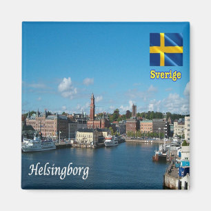 Imán zSE015 HELSINGGORG, Suecia, Europa, Fridge