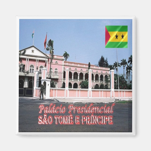 Imán ZST006 SAO TOME' Palacio Presidencial, Fridge (Frente)
