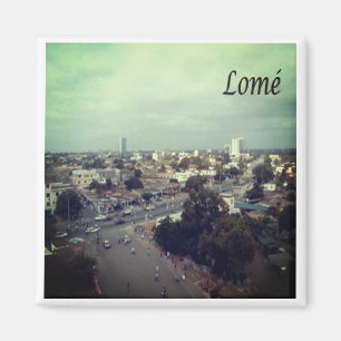 Imán zTG005 LOME' Togo, África, Fridge