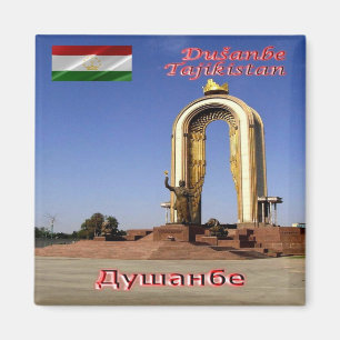 Imán zTJ003 Monumento a DUSHANBE Somoni Tayikistán, Fri