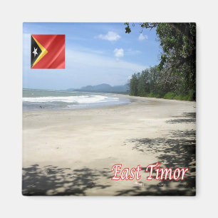 Imán zTL004 PLAYAS REMOTAS Y PRISTINAS de Timor Orienta
