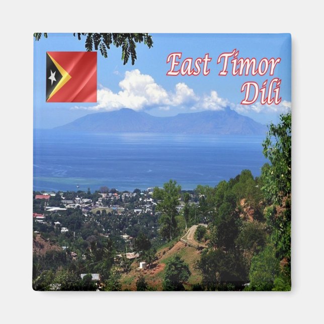 Imán zTL006 DILI, Timor Oriental, Asia, Fridge (Frente)