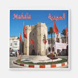 Imán zTN012 MAHDIA, Túnez, África, Fridge