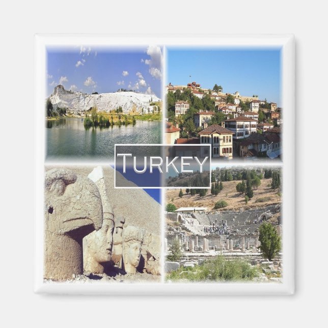 Imán zTR004 Turquía, Europa, Fridge (Frente)
