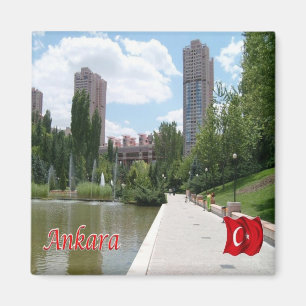 Imán zTR021 ANKARA, Turquía, Europa, Fridge